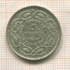 5 франков. Тунис 1939г
