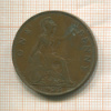 1 пенни. Великобритания 1935г