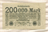 200000 марок. Германия 1923г