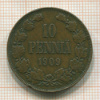 10 пенни 1909г