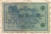 100 марок. Германия 1908г