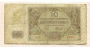 10 злотых. Польша 1940г