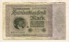 100000 марок. Германия 1923г