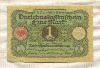 1 марка. Германия 1920г