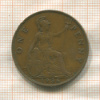 1 пенни. Великобритания 1936г
