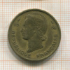 25 франков. Французская Африка 1956г