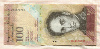 100 боливаров. Венесуэла 2012г