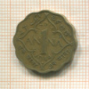 1 анна. Индия 1944г
