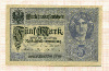 5 марок. Германия 1917г