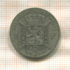 1 франк. Бельгия 1887г