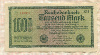 1000 марок. Германия 1922г