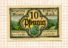 Нотгельд. 10 пфеннигов. Германия