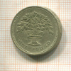 1 фунт. Великобритания 1987г