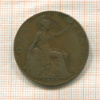 1 пенни. Великобритания 1912г