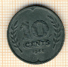 10 центов Нидерланды 1941г