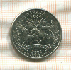 1/4 доллара. США 2006г
