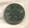1/4 доллара. США 2008г