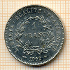 1 франк Франция 1992г