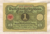 1 марка. Германия 1920г