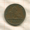 2 сантима. Бельгия 1780г