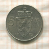 5 крон. Норвегия 1972г