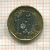 1 доллар. Сингапур 2013г