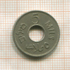 5 милсов. Палестина 1935г