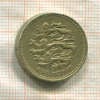 1 фунт. Великобритания 2002г