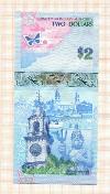 2 доллара. Бермуды 2009г