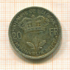 20 франков. Бельгия 1935г