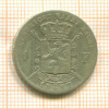 1 франк. Бельгия 1887г