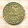 1/2 марки. Германия 1906г