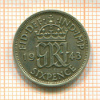 6 пенсов. Великобритания 1943г