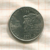 1/4 доллара. США 2000г