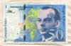 50 франков. Франция 1997г