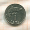 1 лат. Латвия 2007г