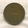 1 пенни. Великобритания 1929г