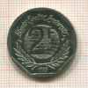 2 франка. Франция 1998г