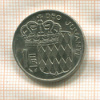 1 франк. Монако 1976г