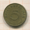 5 пфеннигов. Германия 1938г