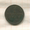 1 пфеннинг. Пруссия 1856г