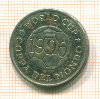 Монетовидный жетон Кубок мира 1990 г.