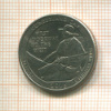1/4 доллара. США 2016г