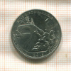 1/4 доллара. США 2015г