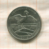 1/4 доллара. США 2018г