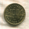 100 франков. Мали. F.A.O. 1975г