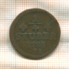 1/4 штубера. Юлих-Берг 1785г
