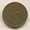 2 пенни. Ирландия 1971г