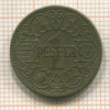 1 песета. Испания 1944г