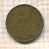 1 пенни. Великобритания 1937г